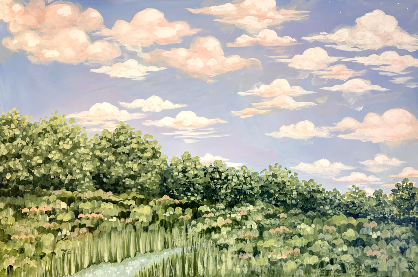 "Heaven is a Place on Earth" Original Painting