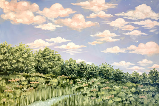 "Heaven is a Place on Earth" Original Painting