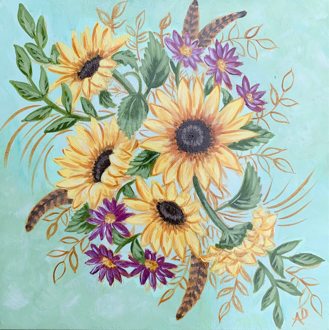 "Pale September" Original Painting